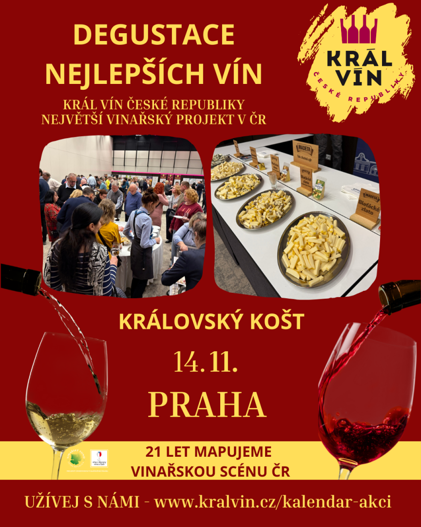 Královský košt Praha, 14. 11. 2026
