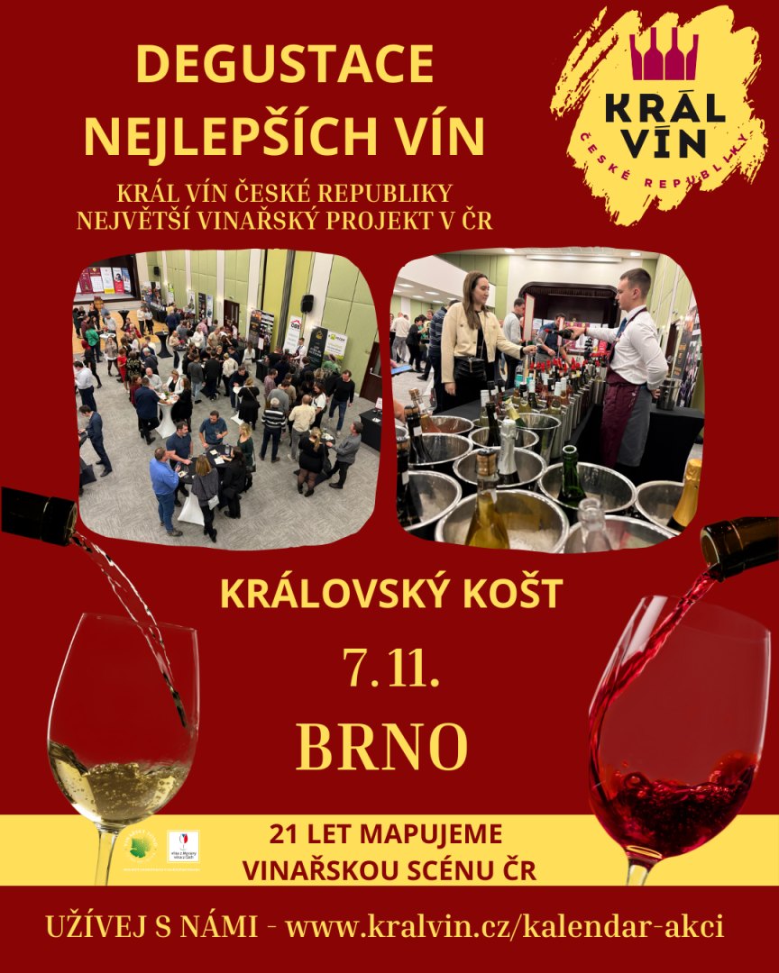 Královský košt Brno, 7. 11. 2026